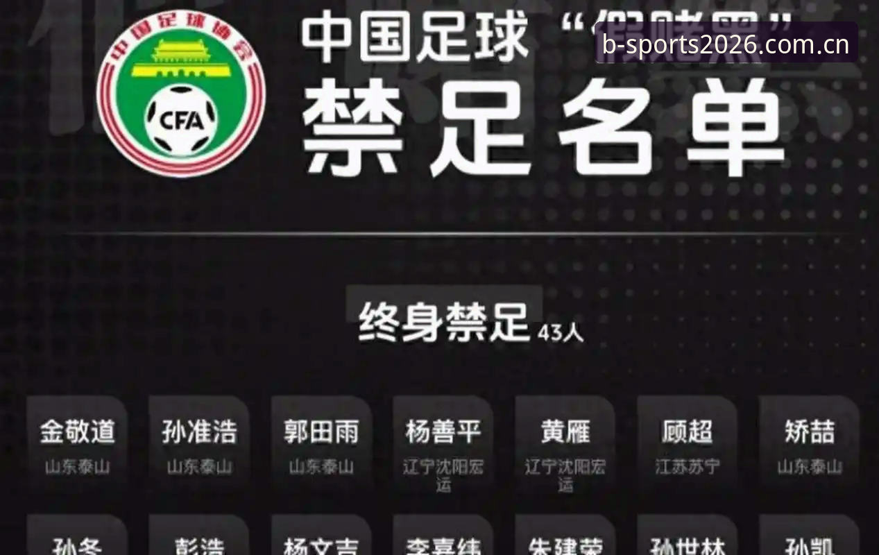 必一体育官方入口安装失败 足协禁足名单解读教程——在必一体育平台掌握足球反腐全貌